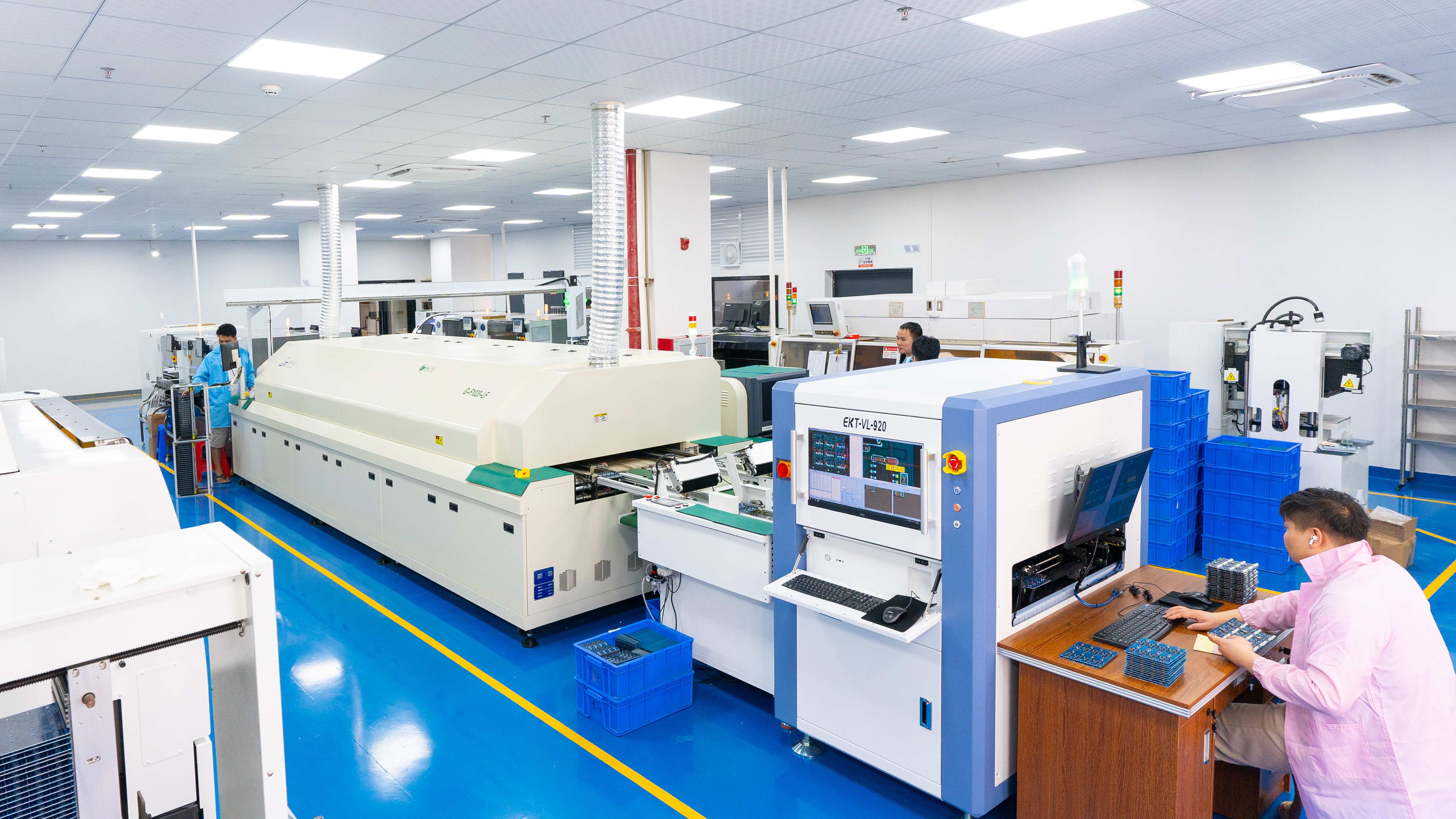 Factory operation area