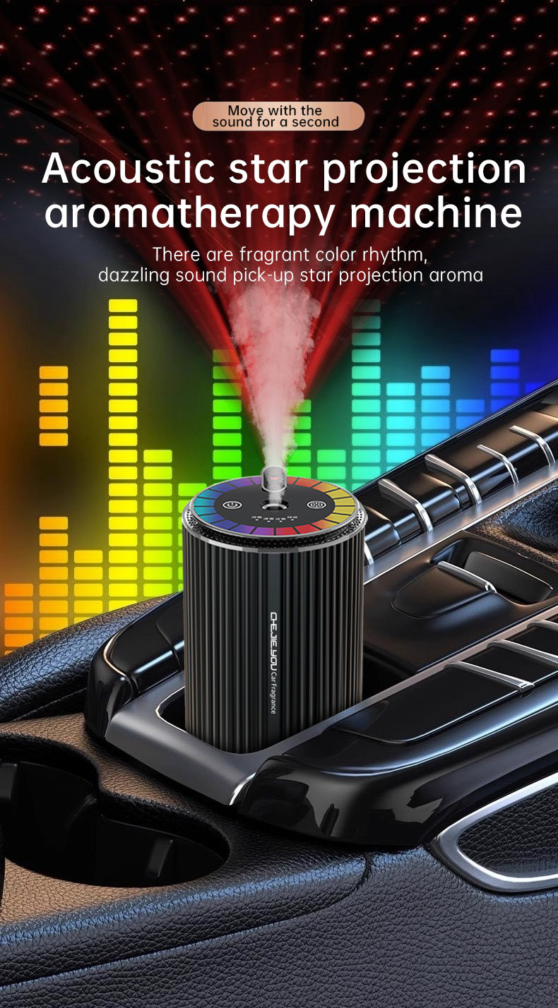 Wireless Oil Fragrance Diffuser and Smart Car Air Freshener 